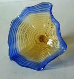 Hand Blown Glass Plates Decoration for Wall