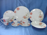 Porcelain Dinnerware Set, Tableware Set, Ceramic Dinnerware Set (JC5Y044)