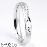Fashion Sterling Silver Wedding/Engagement Jewellery Ring (S-9215)