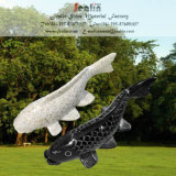 Stone Garden Decoration (fish carving)