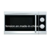 23L Microwave Oven with 800W, 5 Power Levels, White Painted
