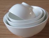 Porcelain Bowl, Rice Bowl, White Porcelain Bowl (JC5FB-015)