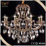 hotel chandelier for crystal glass classic hanging decoration lighting (MD7279)