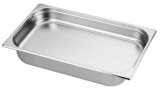 1/1 Stainless Steel European Style Gastronom Containers, Gn Pans