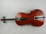 Cheap Gloss Red Brown Lamianted Beginner Cello