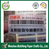 Printed Barcode Label Sticker for Cosmetic/Perfume Label Sticker