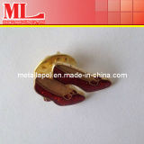 Soft Enamel Lapel Pin Badge with Epoxy Dome Glitter (ML-T061114-09)