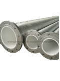 Plastic Lining Steel Pipe with Flange End