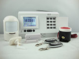 TFT Color Large LCD Display 99 Defense Zones Wireless Security  Home Alarm Systems (KI-P8200)
