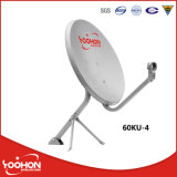 60cm Satellite Parabolic Outdoor TV Antenna (60KU-4)