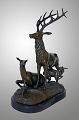 Bronze Deer Sculpture (TPF-075)