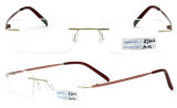 2015 Titanium Rimless Eyeglasses (BJ12-302)