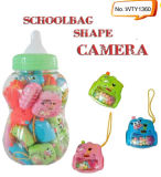 Plastic Candy Camera in Baby Bottle