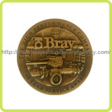 Customized 3D Antique Plating & Without Color Coin