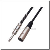 24AWG Ofc Braid Nickel Plated PVC Mirophone Cable (AL-M014Y)
