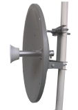 2.3-2.7GHz 30dBi Duap Pol Parabolic Antennas