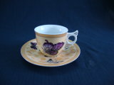 Ceramic Tableware Tea Set with Cup and Sauce,