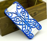 Special Plating PC Butterfly Hollow out Cell Phone Case for Mobile Phone Accessory