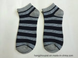 Man Stripes Cotton Ankle Socks (PTMS16060)