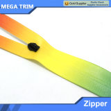 Colorful Tape PVC Waterproof Nylon Zipper
