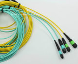 MTP/MPO Optical Fiber Cable for Data Transmission