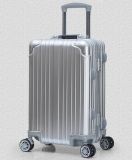 New Model Aluminum Alloy Luggage Universal Wheels High End Metal Business Travel Bag