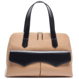 Custom Elegant Luxury Lady Fashion Leather Satchel Bag (S991-B3142)