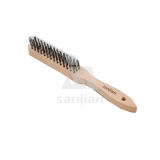 The Newest Style European Style Steel Wire Brush with Wooden Handle, Brush Steel Wire Brush Brass Wire Brush (SJIE3007)