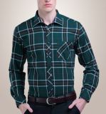 Casual Long Sleeve Cotton Polyester Mens Shirt (WXM758)