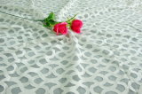 100% Polyester Cotton Embroidery Fabric on Organza Fabric