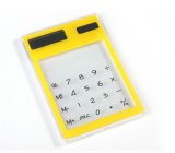 Ultra-Thin Multi-Function Transparent Calculator/Solar Touch Screen/Transparent Calculator Simple Fashion (MX-188)