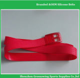 Promotional Scented Belt with Logo Silicone Rubber Belt