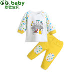 Cartoon Gg Baby Sets Boy Girl Fashion Wholesale Original Newborn Clothing Sets Baby T-Shirt Pants Suit for Infant Baby Clothes