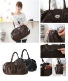 Korean Style Fashion PU Two Way Handbag (T090814)
