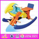 2015 New Wooden Rocking Horse Toy for Kids, Popular Colorful Wooden Rocking Horse, High Quality Rocking Horse Balance Toy Wjy-8207
