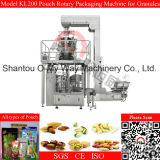 Food Dates Fully Automatic Zipper Pouch Rotary Packing Machine