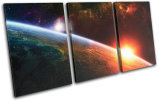 Outer Space Modern Wall Painting Canvas Prints