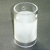 Part Sanbblasted Borosilicate Glass Tube