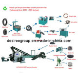 Semi Automatic Waste Tyre Rubber Powder Producing Line