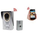 WiFi Doorbel Camera APP with Two Way Audio, Realtime Viewing Video