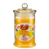 Pineapple Glass Jar Candle with Knob