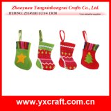Christmas Decoration (ZY14Y181-1-2-3-4) Supply Sock for Christmas