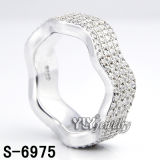 Fashion 925 Sterling Silver Jewellery for Female Ring (S-6975)
