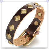 Fashion Jewellery Leather Jewelry Leather Bracelet (HR3930)