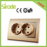 CE Approval Europe Double Schuko Socket Outlet 16A (9209-52)