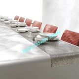 Fashion Table Runnder From Sequin Cloth Curtain (W30517B)