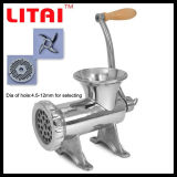 Manual Stainless Steel 301/304 Meat Grinder, Hand Operated Meat Mincer High Quality