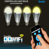 CE Approved 6W A60 Colour Temperature Adjustable WiFi LED Bulb Light