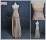 Beauty a-Line Strapless Beading Chiffon Evening Dresses/Party Dresses (AL141)