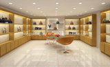 Floor Display for Handbag Store with Wooden Veneer